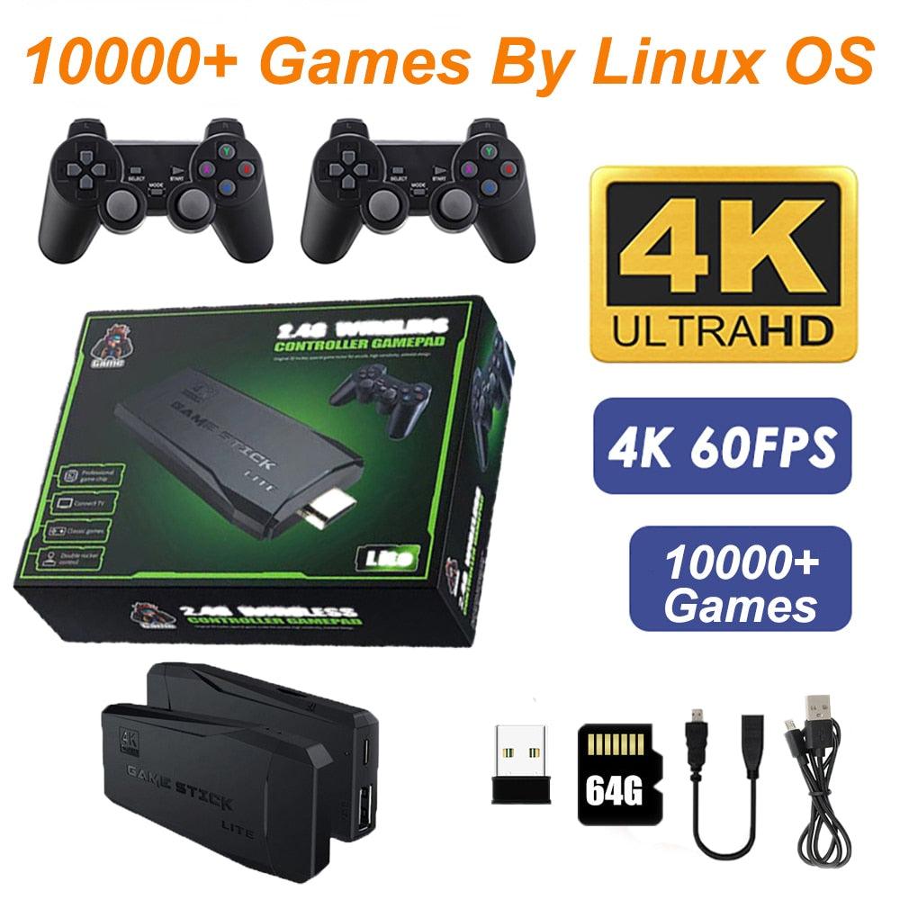Game Stick 4K DX Modificado Sistema, Melhorado e com Jogos 100% Lista  Completa - Dantas X Games